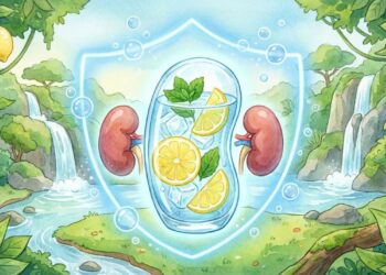 Como beber água com limão que faz bem aos rins