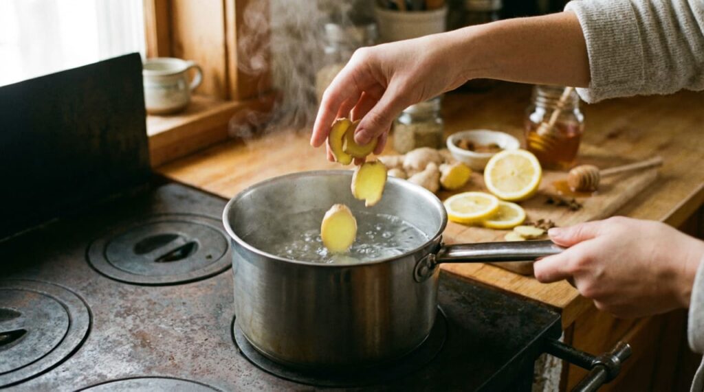 Como beber água com gengibre que faz bem ao fígado