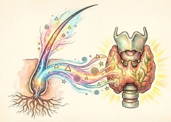 Os sintomas de problemas na tireoide manifestam-se no cabelo