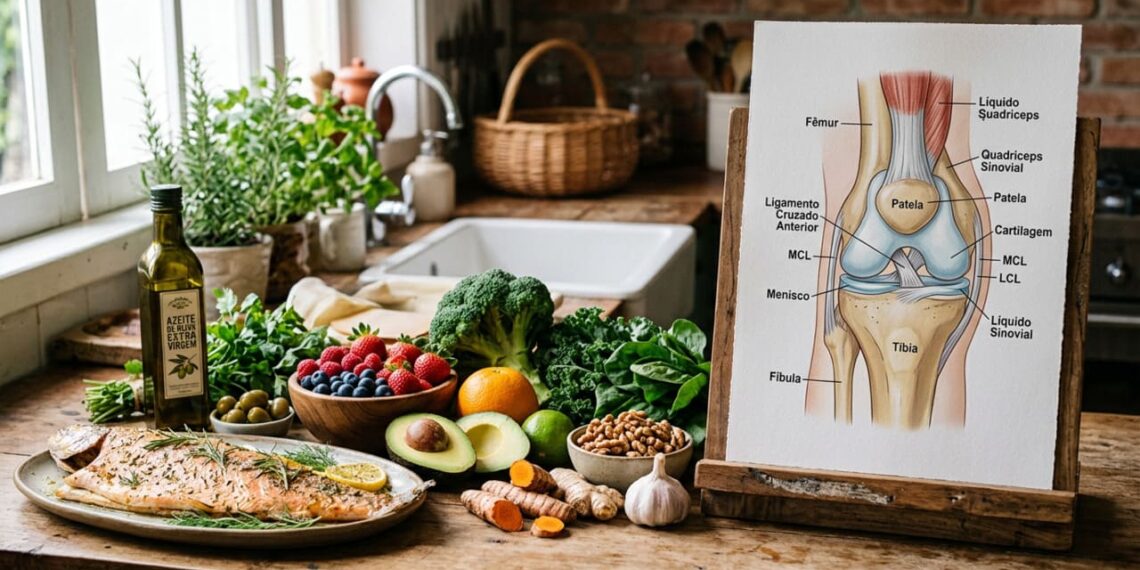 Alimentos anti-inflamatórios que ajudam a aliviar a dor nas articulações