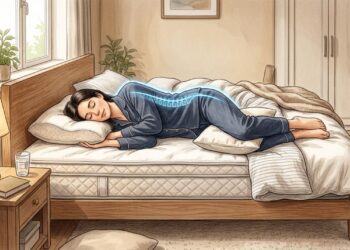 Acordar com dor nas costas toda manhã: quando é normal, quando não é e quais hábitos realmente funcionam