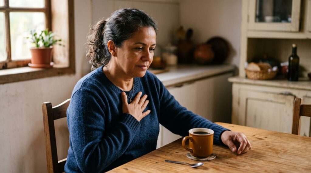 Sentir o coração acelerado do nada: quando é normal, quando não é e quais medidas realmente funcionam