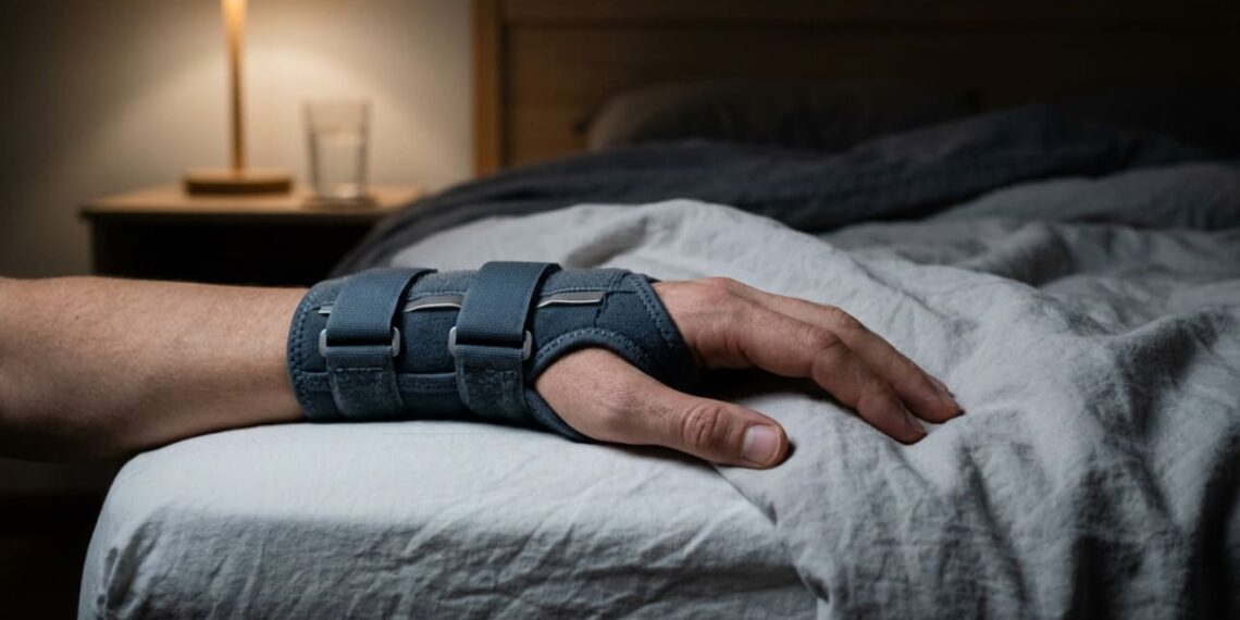 Dormência nas mãos durante a noite melhora com ajustes simples e apoio certo
