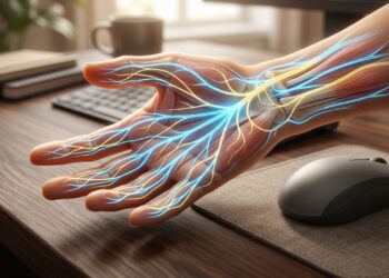 Mãos dormentes no teclado? quando o formigamento no trabalho é um alerta do sistema nervoso