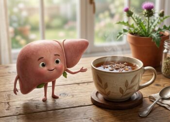 Fígado sobrecarregado encontra apoio em uma planta já muito estudada