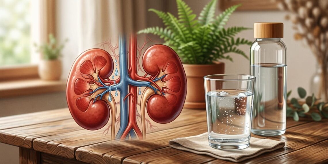 Excesso de cálcio nos rins pede um cuidado simples com a água durante o dia