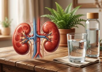 Excesso de cálcio nos rins pede um cuidado simples com a água durante o dia