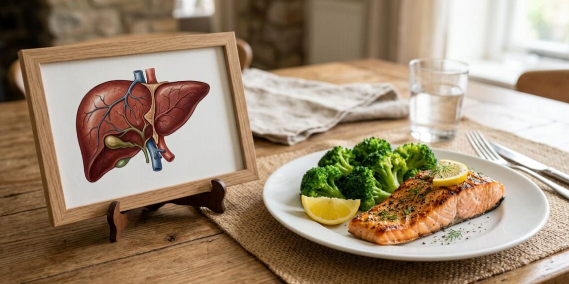 Ingredientes simples no jantar que ajudam o fígado a enfrentar melhor a esteatose