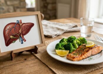 Ingredientes simples no jantar que ajudam o fígado a enfrentar melhor a esteatose