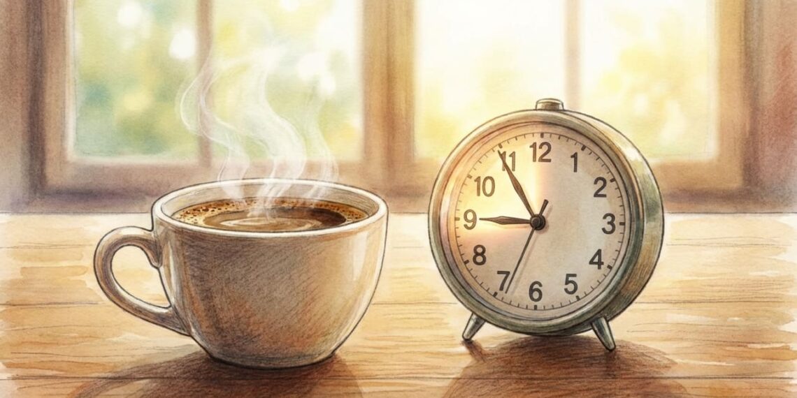 A ciência sabe qual é a melhor hora para tomar café e sentir mais efeito