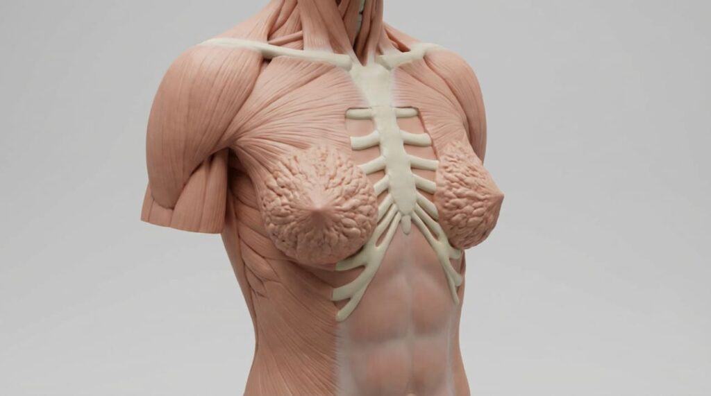 Pesquisadores investigaram por que os seios das mulheres cresceram, o que possibilitou o desenvolvimento da espécie humana