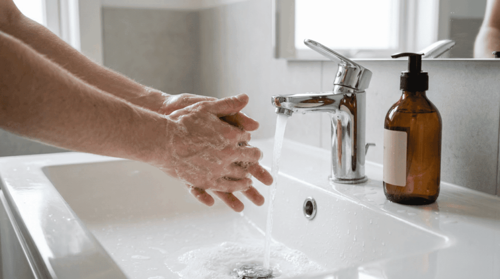 Por que você não deve secar a ponta do pênis com papel higiênico