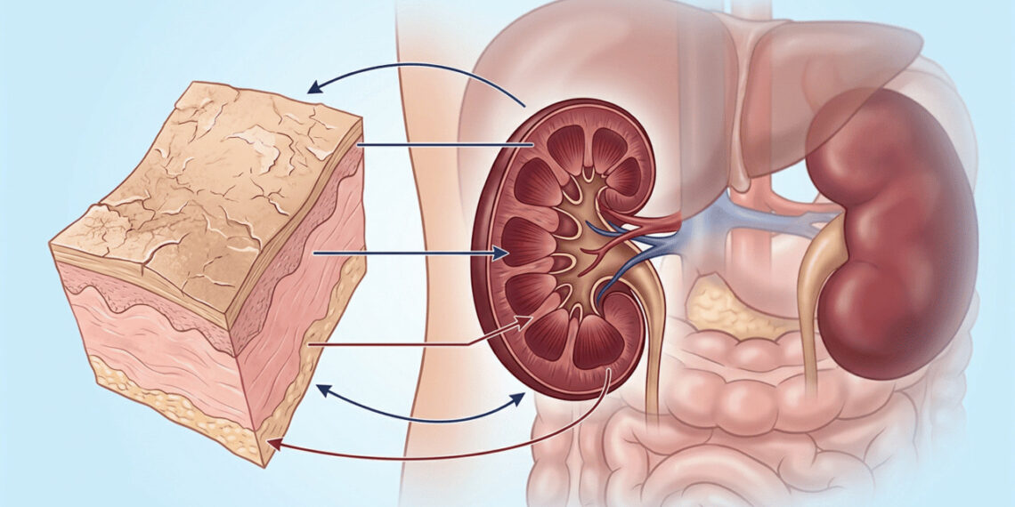 Coceira e pele seca podem ser sinais silenciosos dos rins