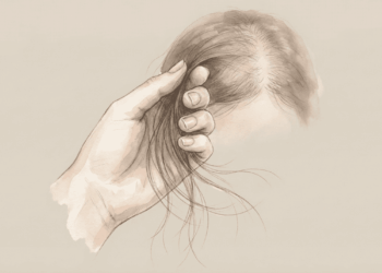 Queda de cabelo persistente, não é genética, mas sim deficiência de uma vitamina específica