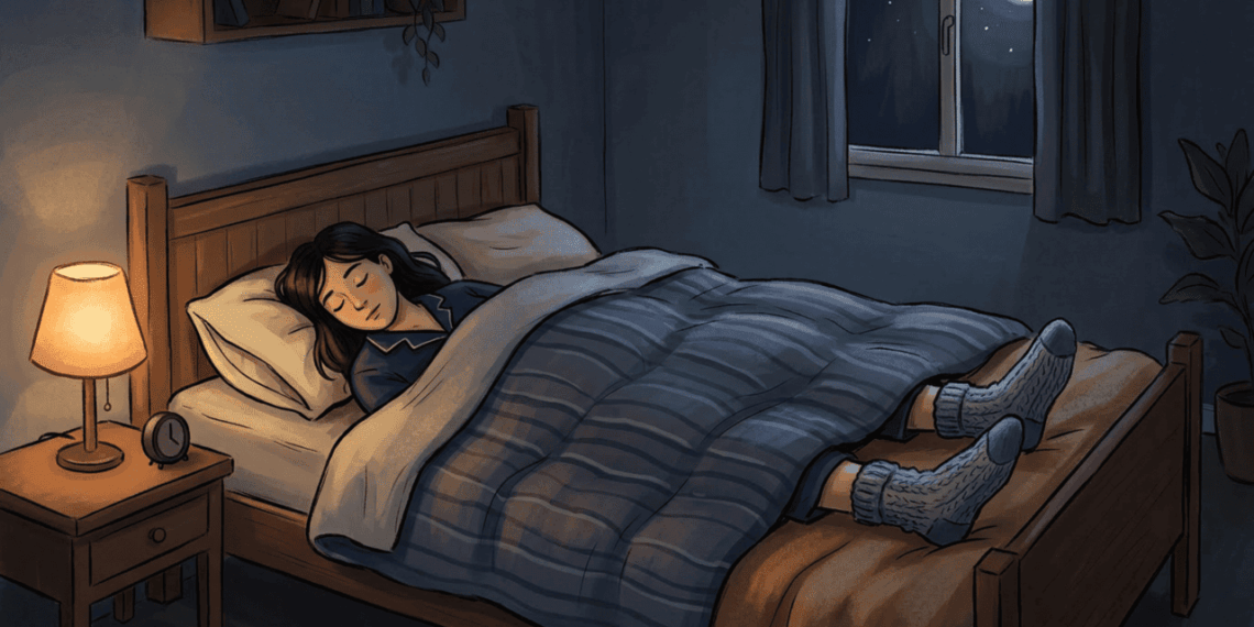 Uma noite sem dormir começa pelos pés: um segredo simples que pode mudar completamente a qualidade do seu sono