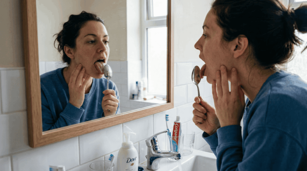 O que é disgeusia e por que aparece um gosto metálico na boca sem motivo aparente?