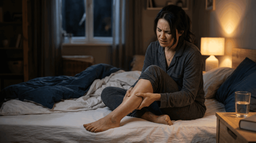 Cãibras noturnas podem ser mais do que falta de potássio e acender alerta na circulação