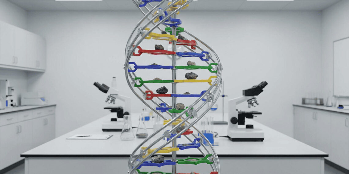 DNA extraterrestre: os componentes fundamentais da biologia encontrados em um corpo celeste