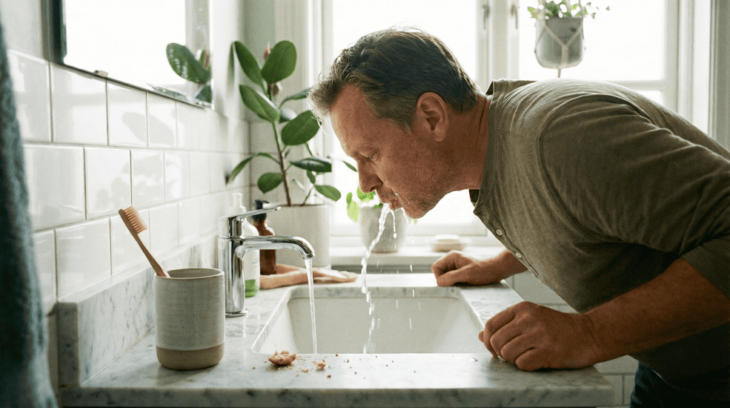 Nunca escove os dentes depois de comer. Espere pelo menos meia hora para evitar danificar o esmalte