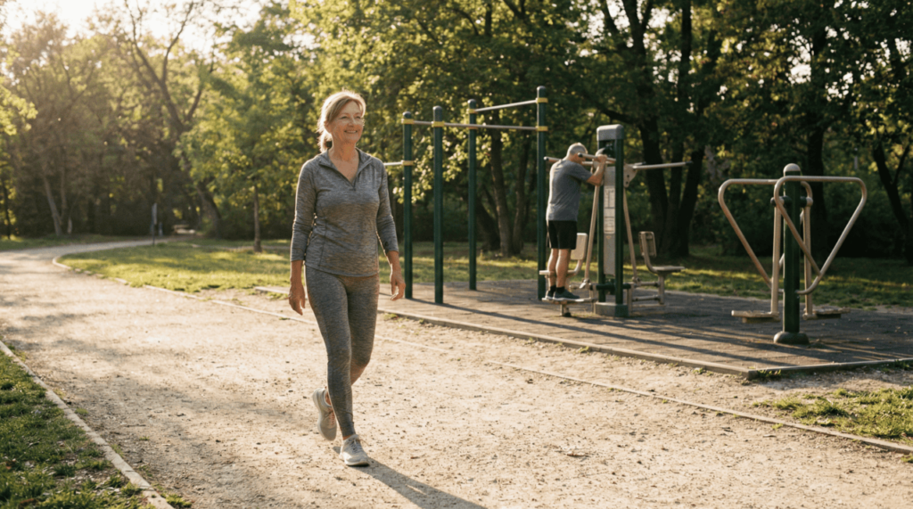 Caminhada ou musculação à tarde: qual a melhor opção para queimar gordura abdominal?