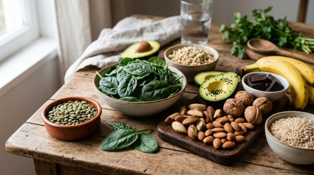 Qual o papel do magnésio na prevenção de doenças da tireoide e na regulação do metabolismo?