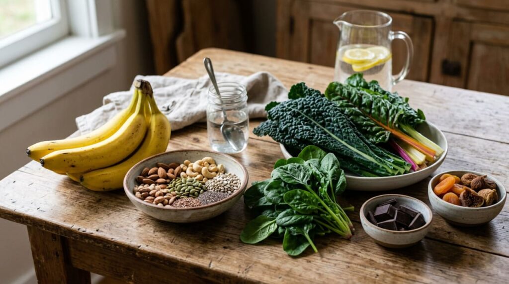 Cãibras nas pernas? Os alimentos que ajudam a evitá-las