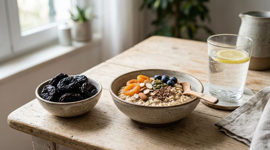 Alimento que regula o trânsito intestinal, combate o inchaço e fornece energia natural