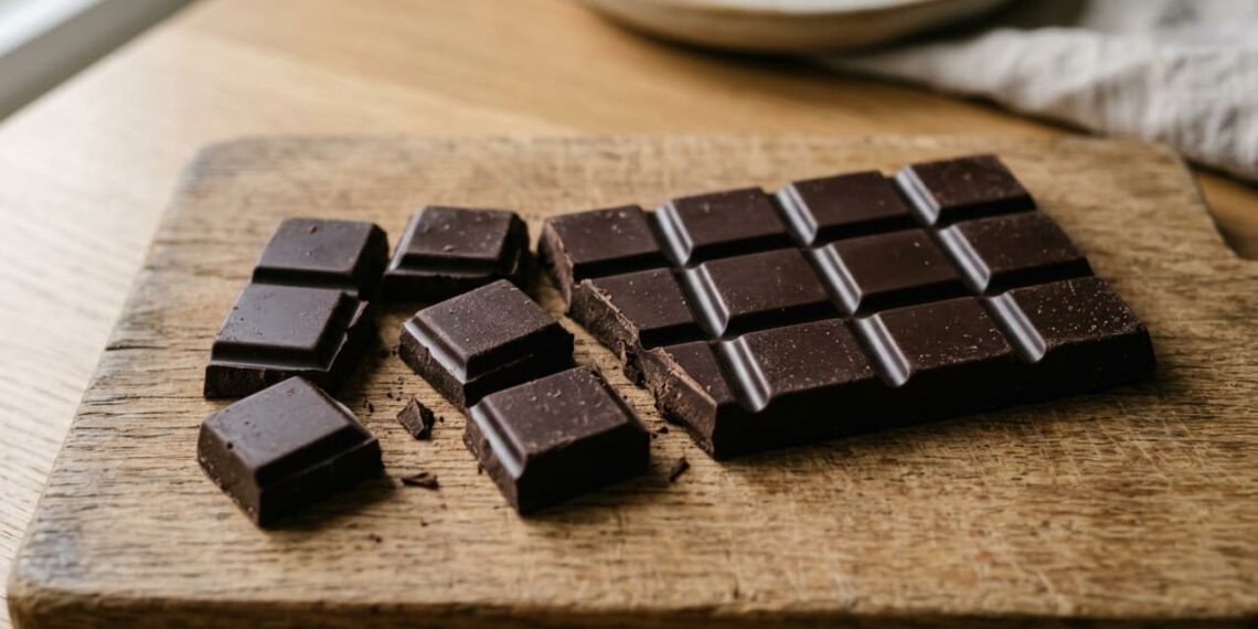 Quantos quadradinhos de chocolate uma pessoa pode consumir por dia?