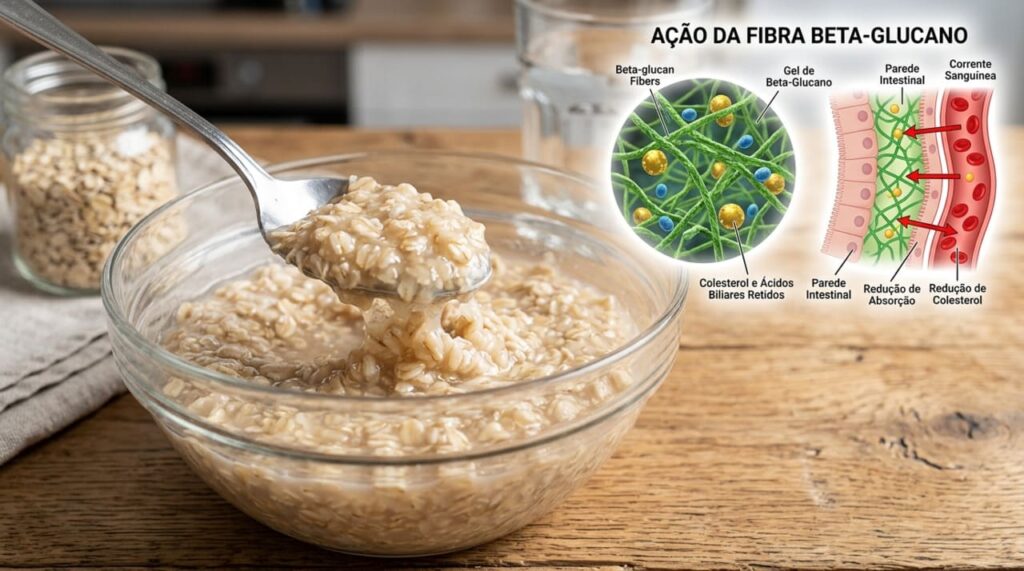 Café da manhã para baixar o colesterol: aveia barata remove a gordura dos vasos sanguíneos