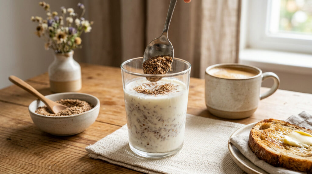 Adicione uma colherada dessas sementes ao kefir: o intestino funcionará como um relógio