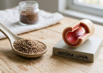 Qual é a semente que auxilia a saúde do coração e ajuda a prevenir o entupimento das artérias?