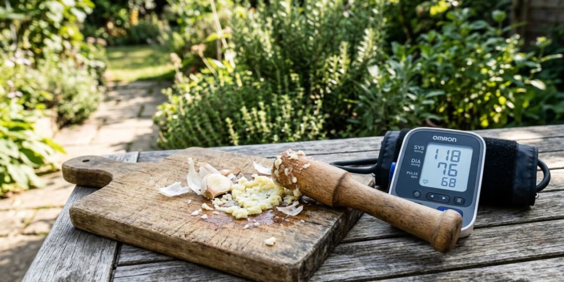 Como o alho pode ajudar a reduzir a pressão arterial em pessoas com hipertensão leve