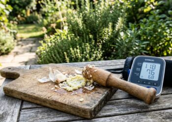 Como o alho pode ajudar a reduzir a pressão arterial em pessoas com hipertensão leve