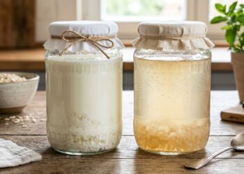 Grãos de kefir de leite versus grãos de kefir de água: diferenças, benefícios e qual escolher