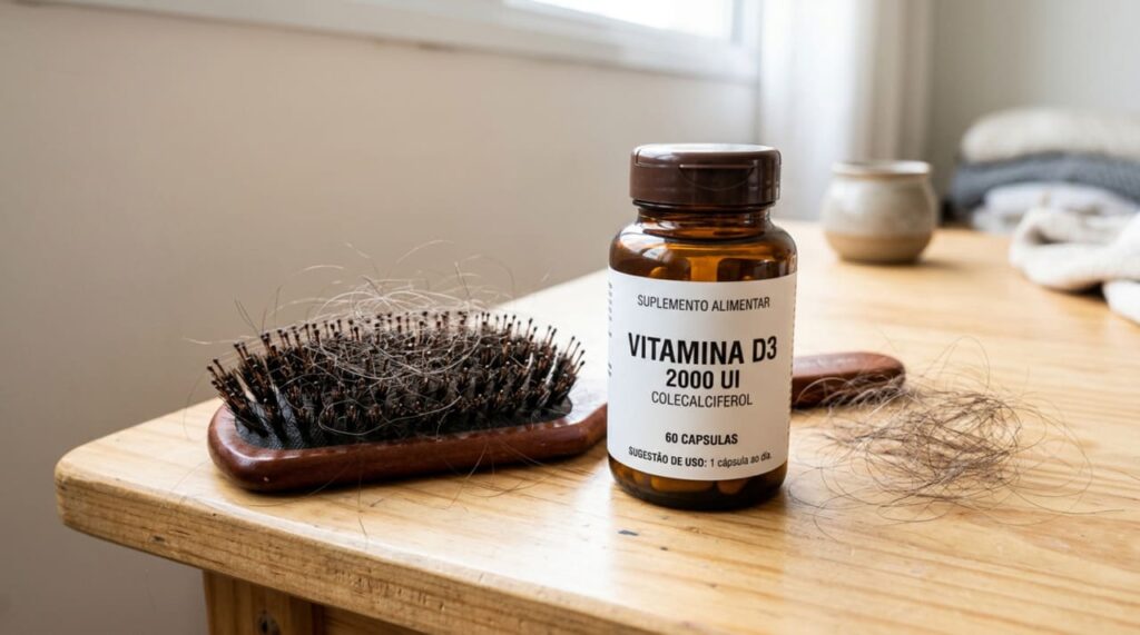Queda de cabelo que não para, não é genética, mas sim deficiência de uma vitamina essencial
