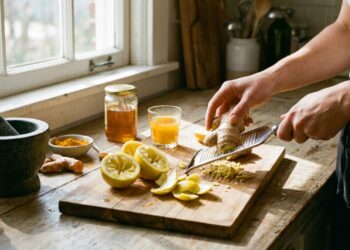 Shot de gengibre em jejum ajuda a aliviar a inflamação no joelho