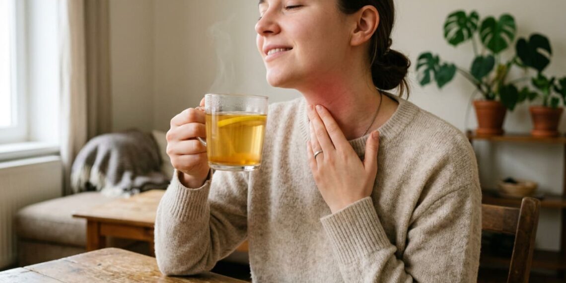 6 maneiras naturais de aliviar a dor de garganta em casa