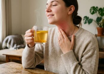 6 maneiras naturais de aliviar a dor de garganta em casa
