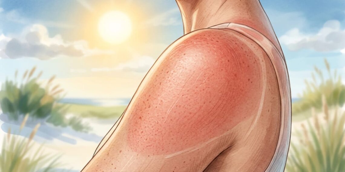 Quanto tempo leva para a pele se recuperar após exposição solar intensa e como protegê-la corretamente?