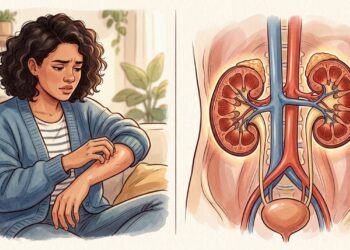 Coceira na pele sem causa aparente pode ser sinal de que os rins não estão filtrando bem