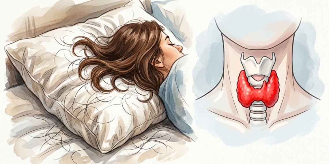 Queda de cabelo ao acordar pode ser sinal de cansaço oculto da tireoide