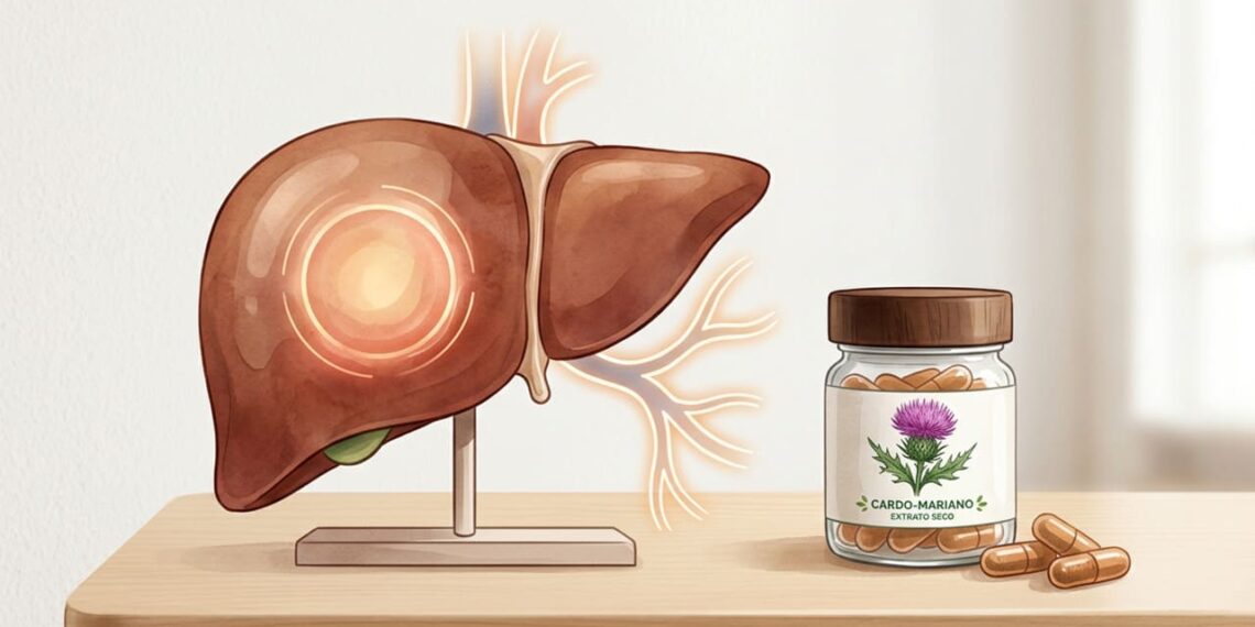 Cardo-mariano ajuda a proteger o fígado da cirrose?