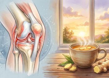 Joelhos pesados às 17h? O chá de gengibre de fim de tarde que ajuda a devolver a mobilidade para ir para casa sem dor