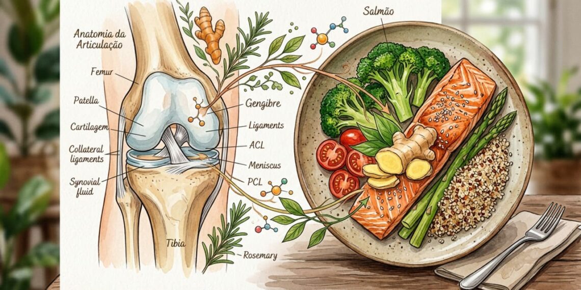 Gengibre no almoço ajuda a desinflamar articulações e digerir melhor