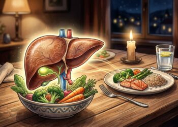 O que nunca comer antes de dormir se você tem gordura no fígado (e o que ajuda o órgão a se regenerar na madrugada)