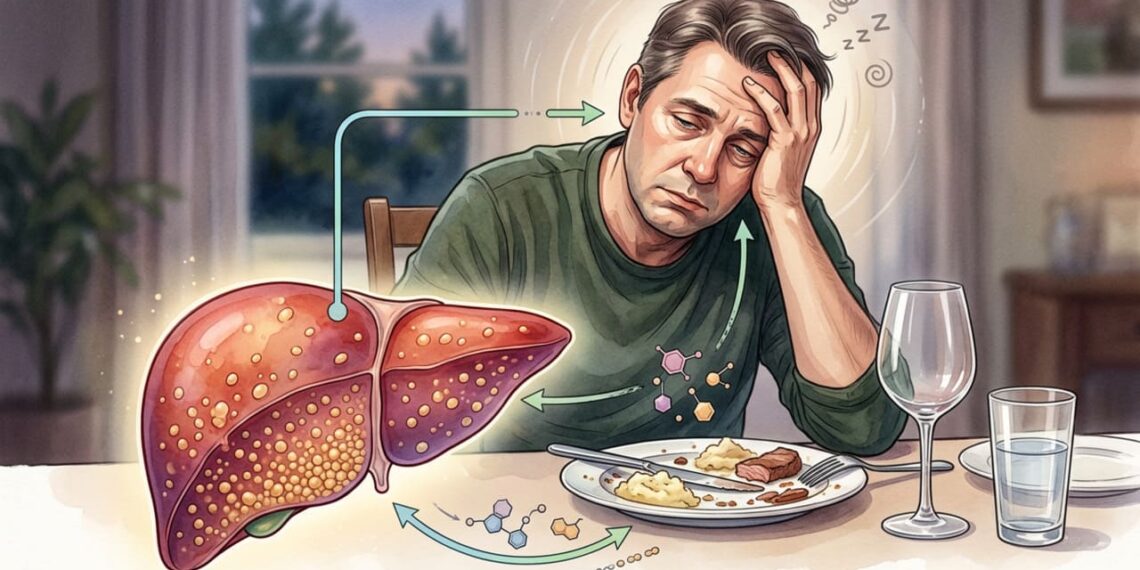 Cansaço extremo após o café da manhã? Os sintomas silenciosos que podem indicar gordura no fígado