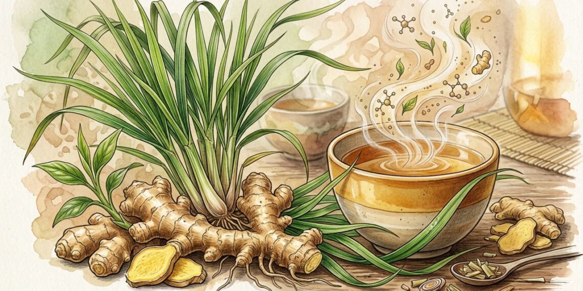 8 benefícios do cozimento de capim-limão e gengibre para a saúde do corpo