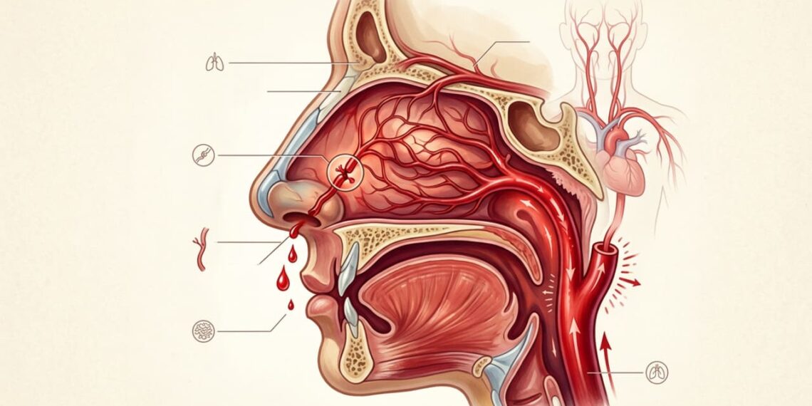 Sangramento no nariz e pressão alta podem estar relacionados?