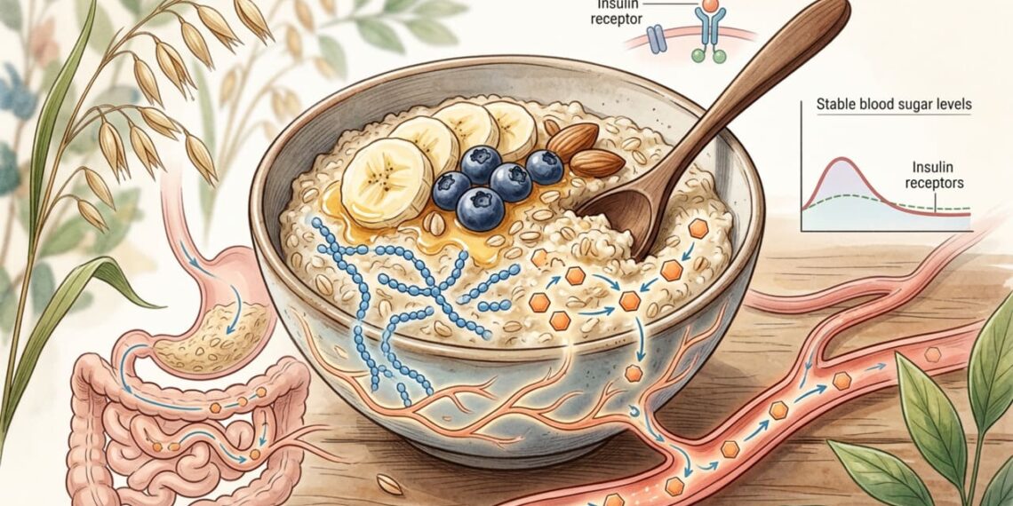 Mingau de aveia de manhã ajuda a controlar insulina e glicose