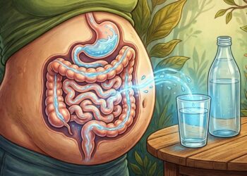 Barriga estufada no fim do dia? A hidratação pode destravar o intestino